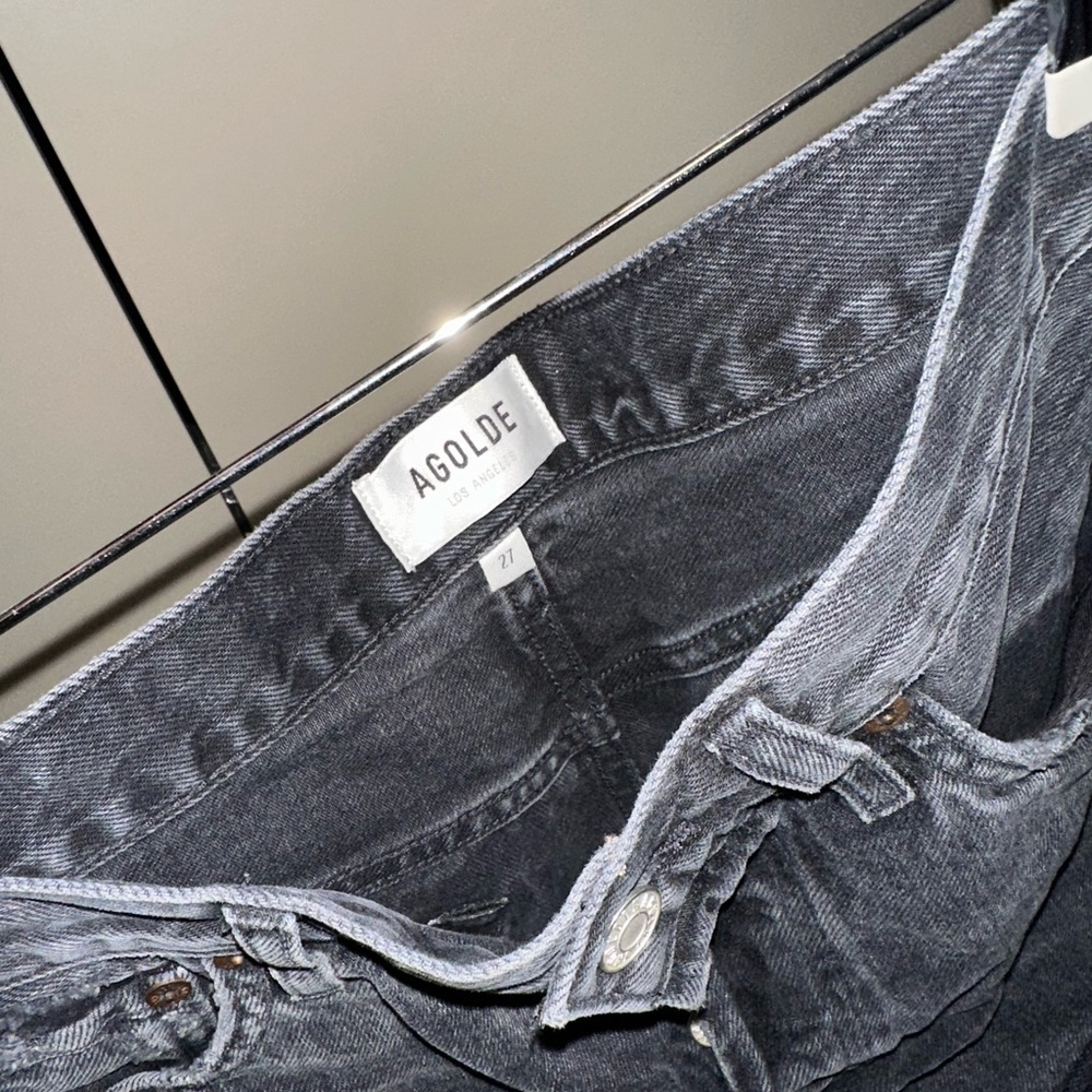 AGOLDE Parker Cut Off Shorts Size 27 - Picture 9 of 11